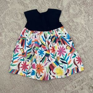 Mexican otomi dress. Toddler size 2/3.
